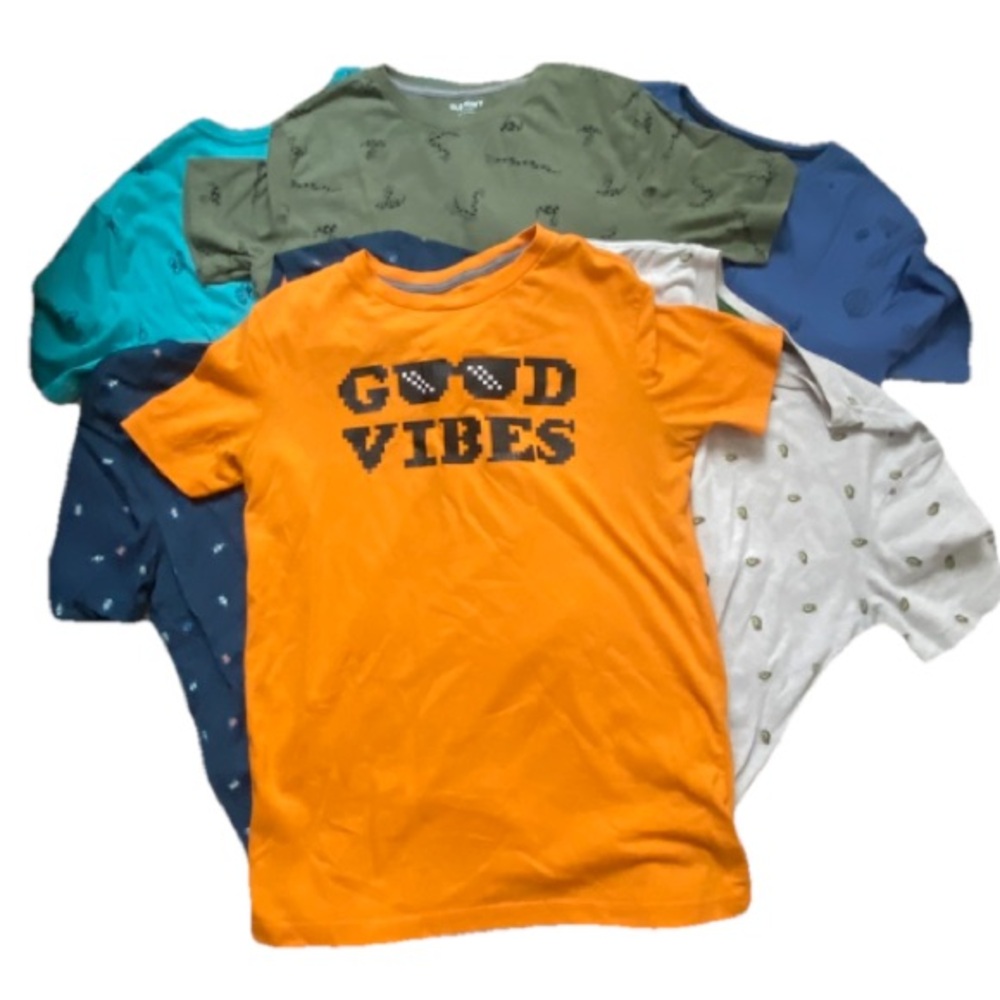 OLD NAVY | Lot of 6 Kids T-Shirts Size XL 14-16